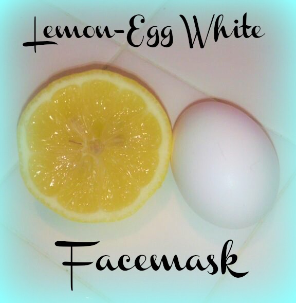 Lemon-Egg White Facemask