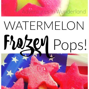 easy watermelon popsicles