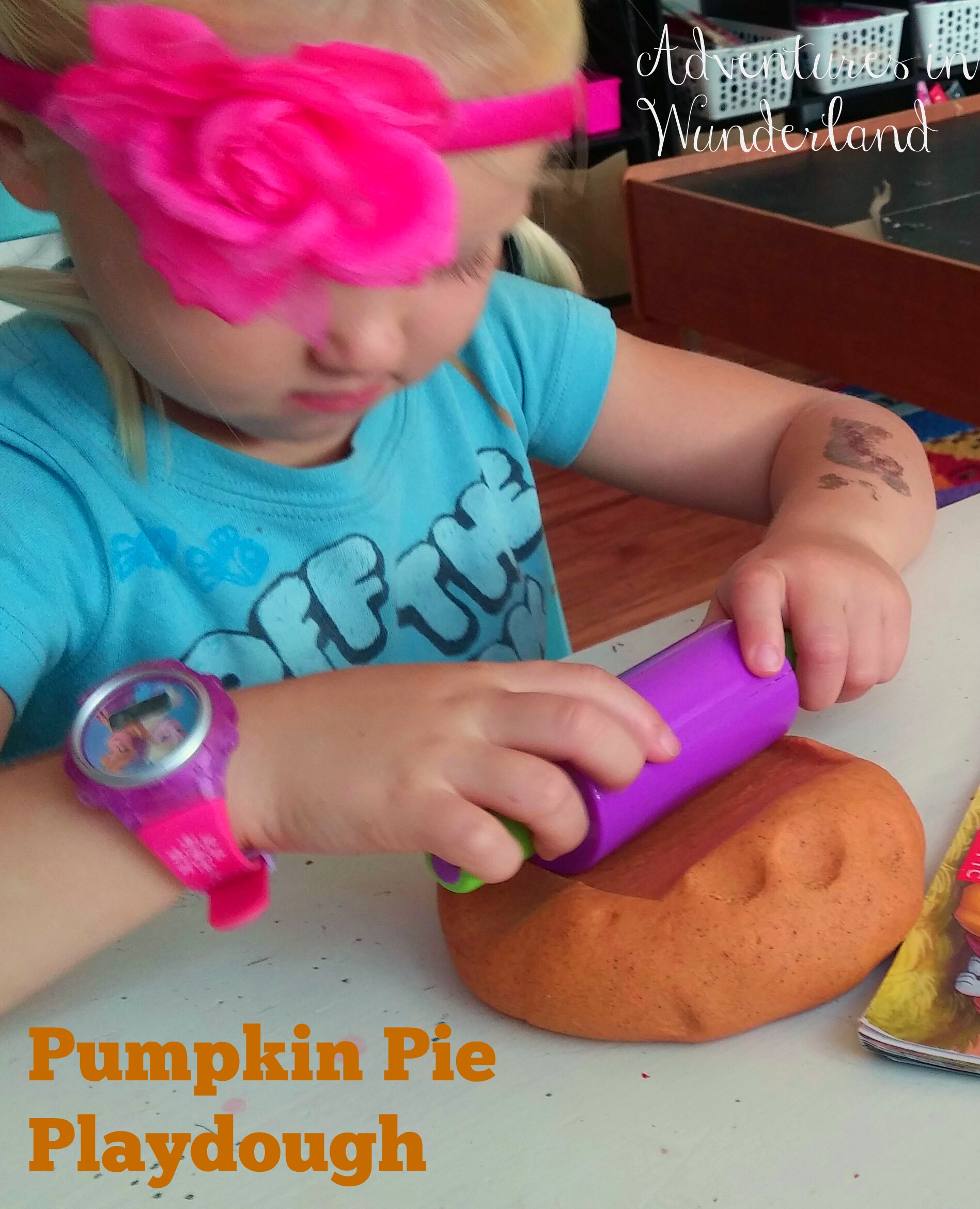 Pumpkin Pie Playdough