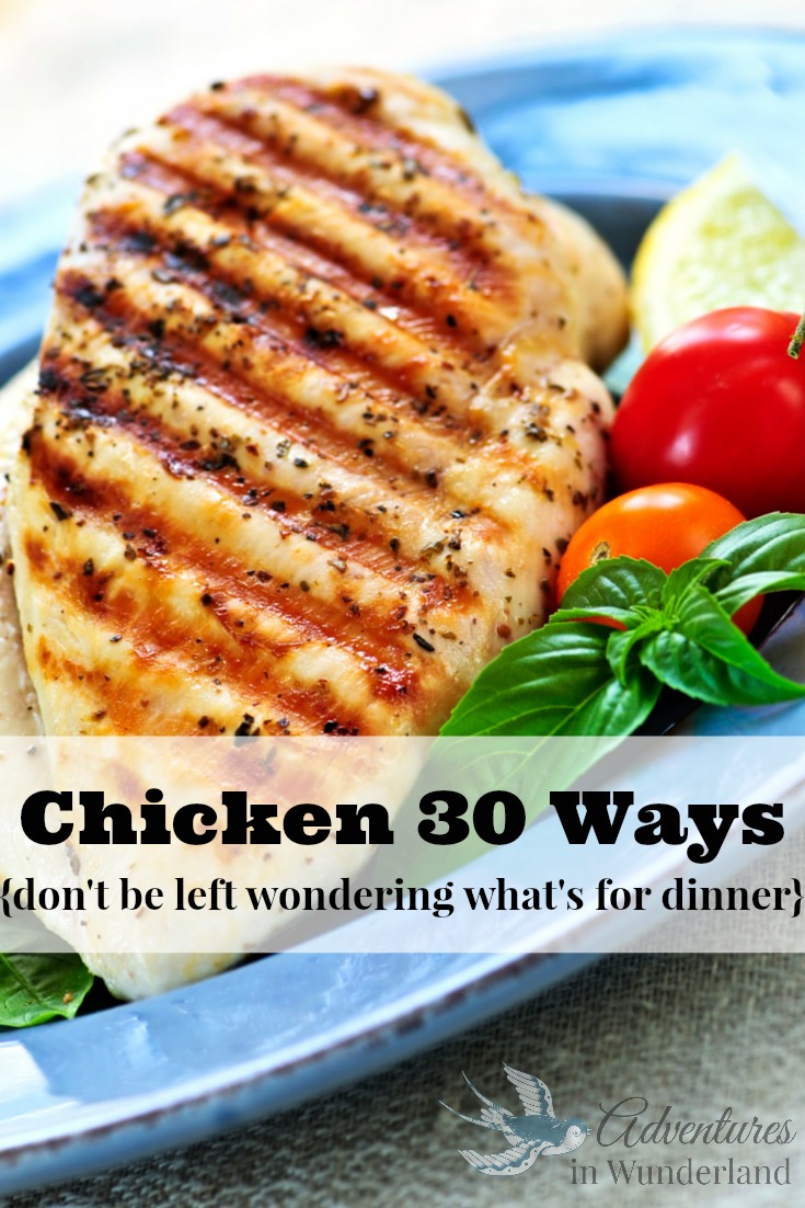 Chicken Recipes: 30 Ways