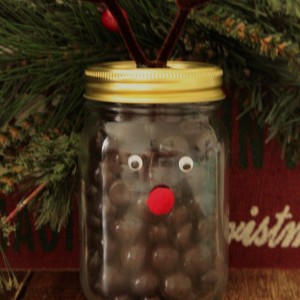 chocolate reindeer craft