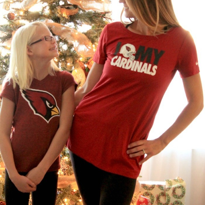 Playoff Bound!  Mother/Daughter NFL Fan Style