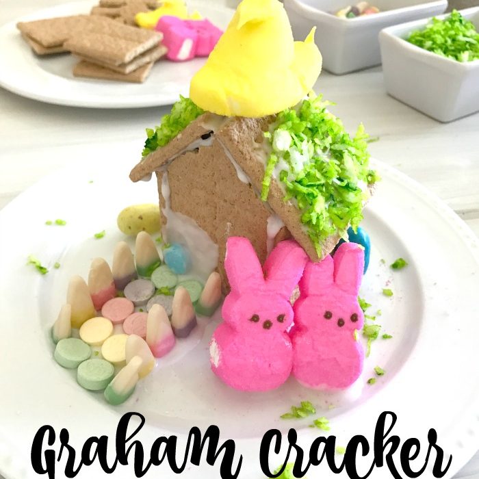 Graham Cracker Peeps House