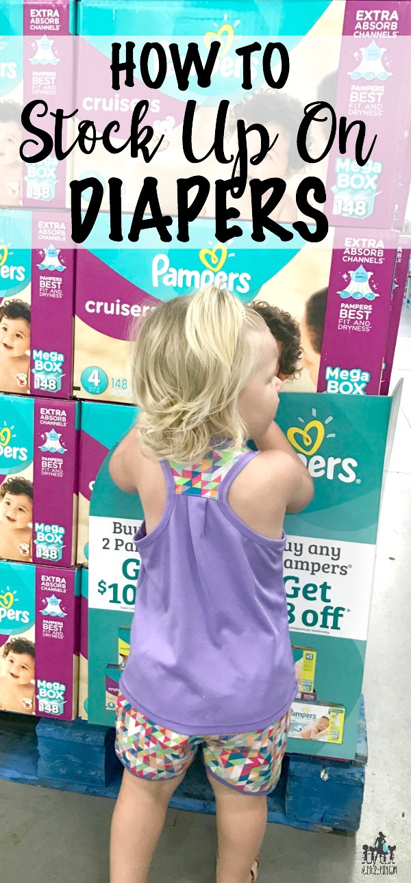 how to stock up on diapers