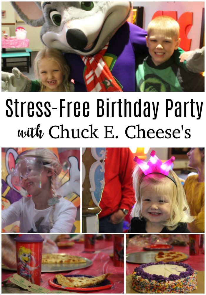 chuck e cheese birthday party