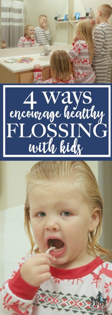 encourage flossing with kids