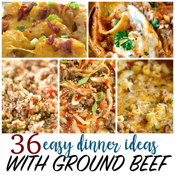 Cheap Recipes – 36 Things to Make with Ground Beef