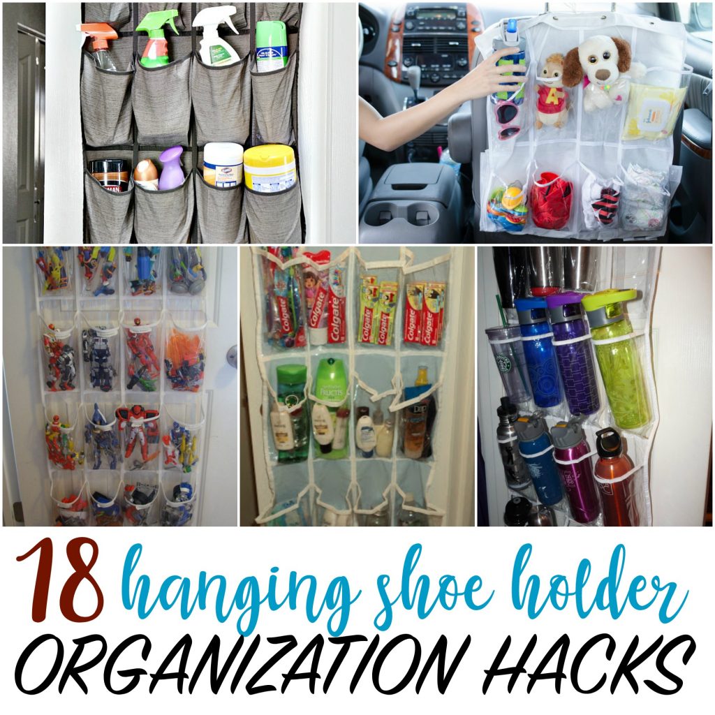 hanging shoe holder organization hacks
