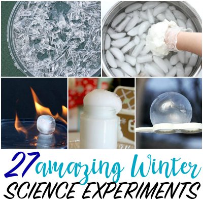 winter science experiments for kids