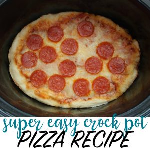 SLOW COOKER PIZZA RECIPE