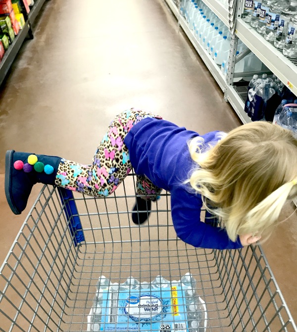 grocery shopping with kids
