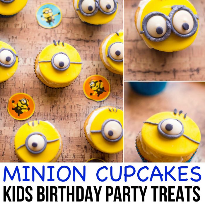 Minion Cupcakes – fun and easy treat for a Despicable Me theme party