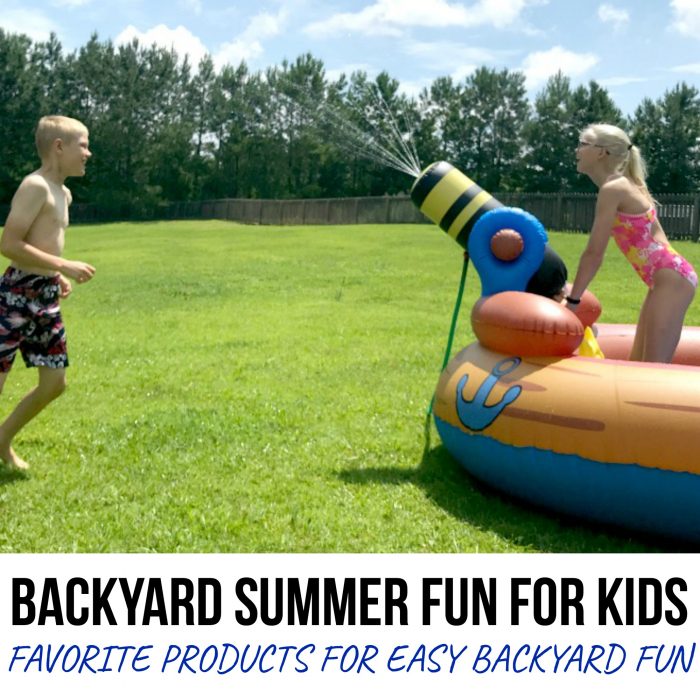 Give Your Kids a Summer to Remember with our Favorite Products for Backyard Summer Fun