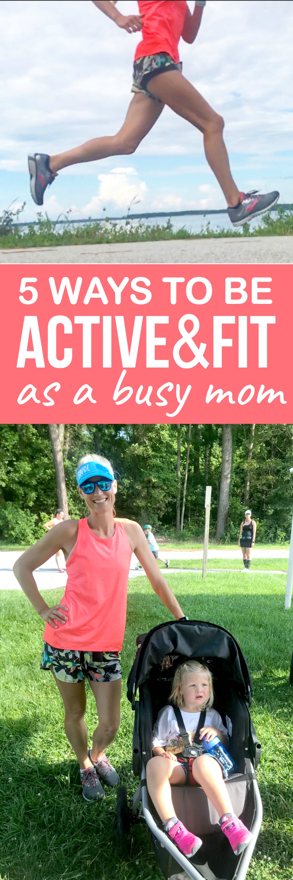 physically active healthy mama
