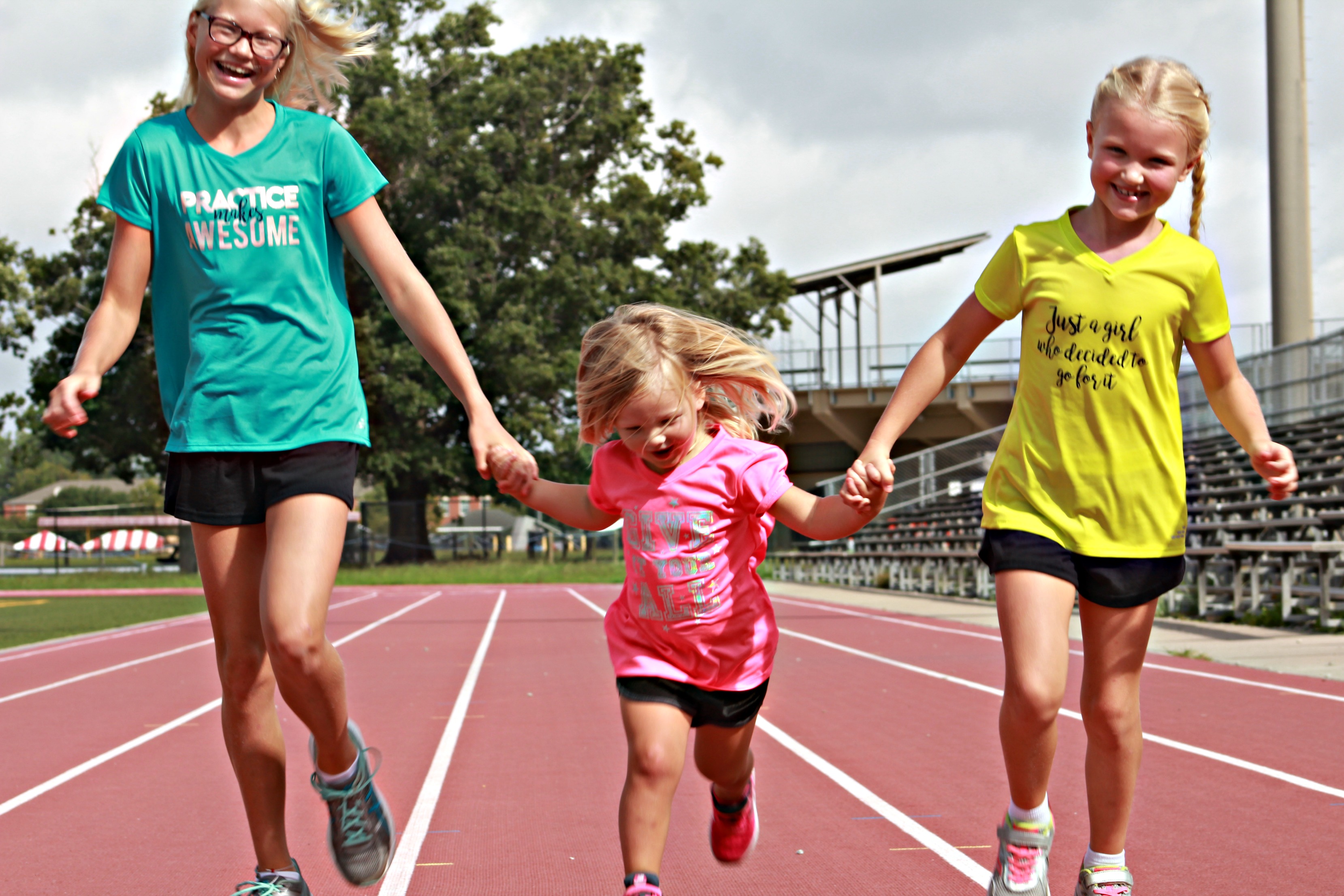 Gambar : Berlari dapat meningkatkan kebugaran anak