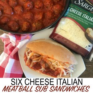 italian meatball sandwich