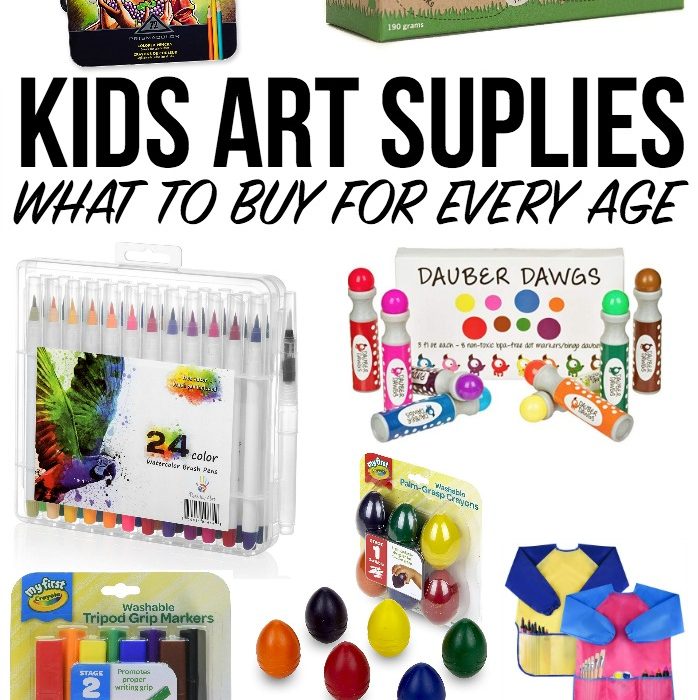 Kids Art Supplies – What to Buy at Every Age
