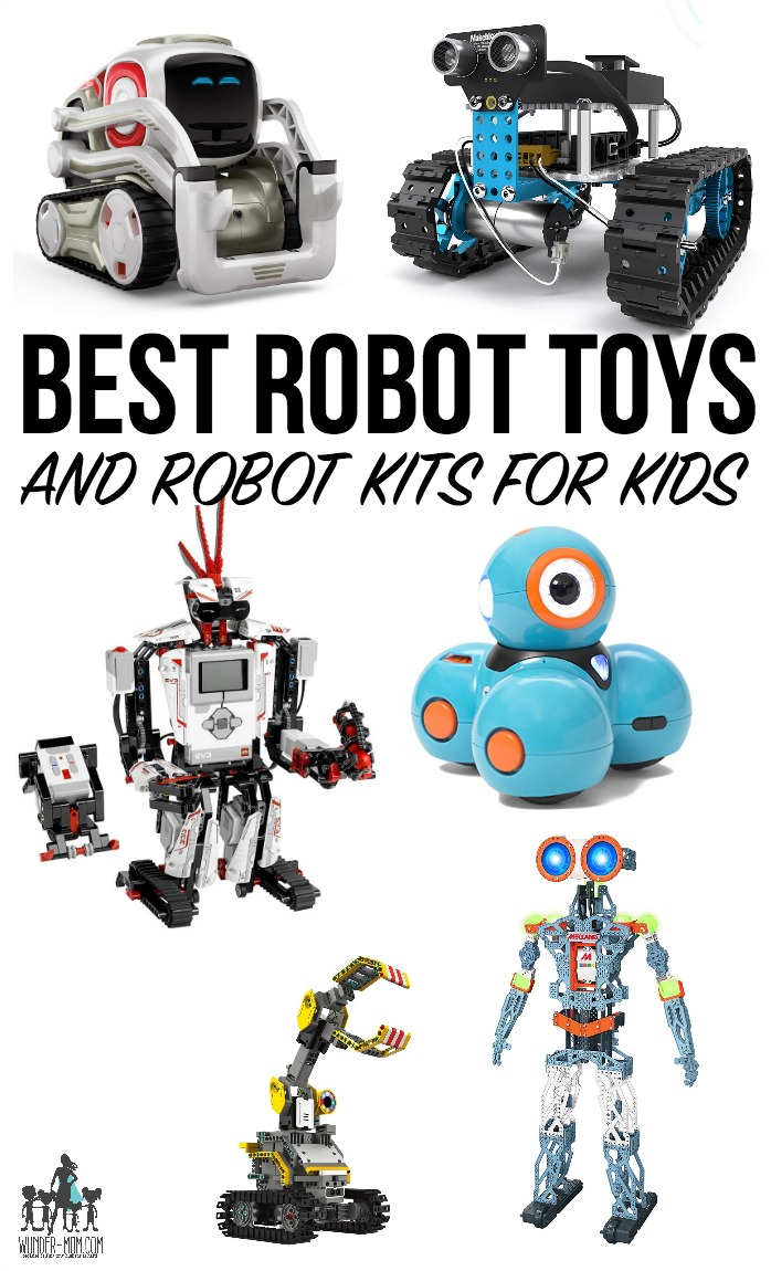 best robot toys, robot kits for kids