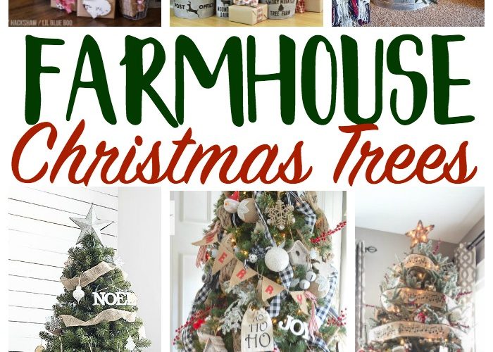 farmhouse christmas tree