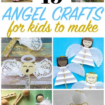 Angel Crafts for kids, Christmas Crafts