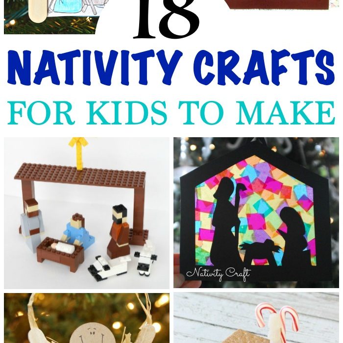 Nativity Crafts for Kids to make and learn about the meaning of Christmas