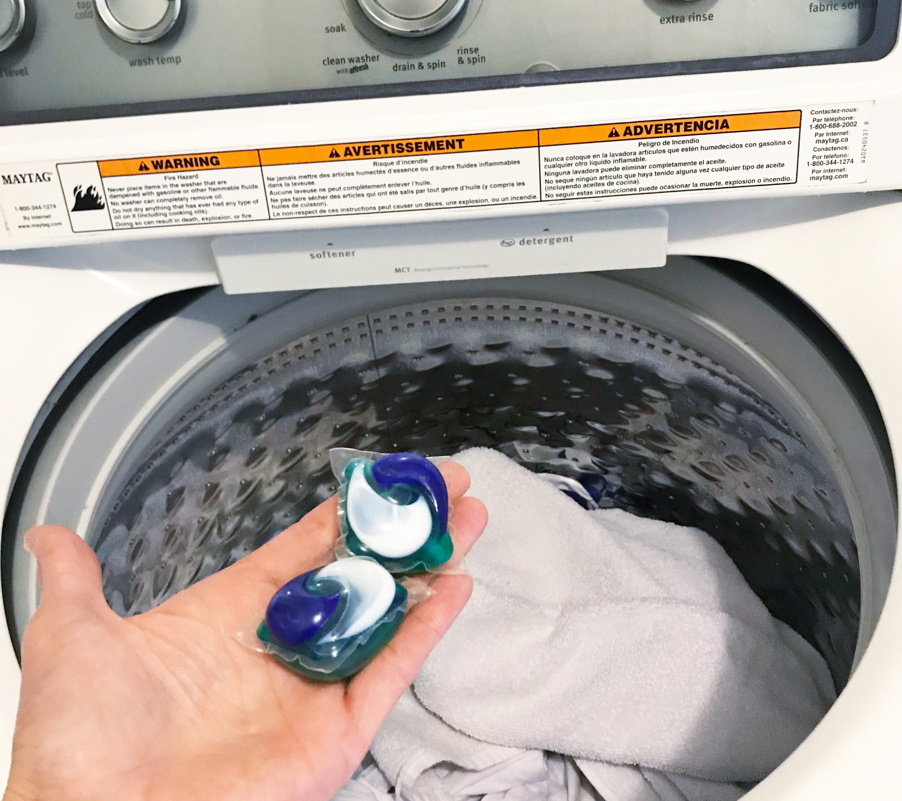 how to do laundry with pods